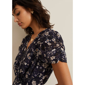 Phase Eight Helene Floral Print Jumpsuit